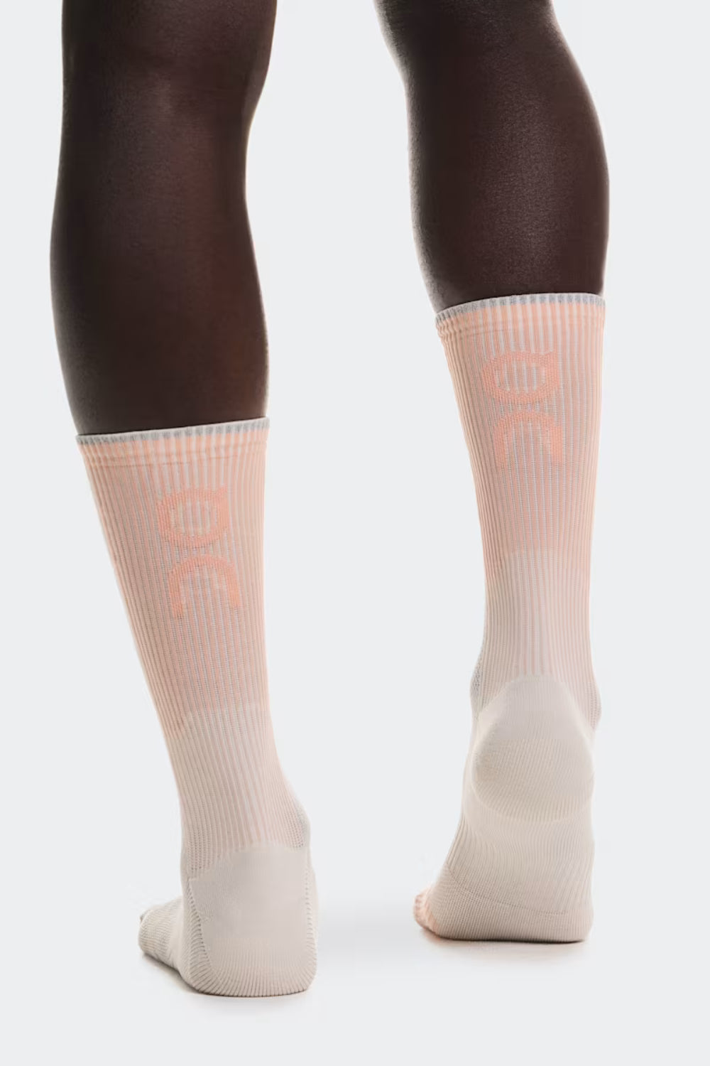 MEIA ON RUNNING PERFORMANCE RUN SOCK HIGH PEARL | SUNSTONE