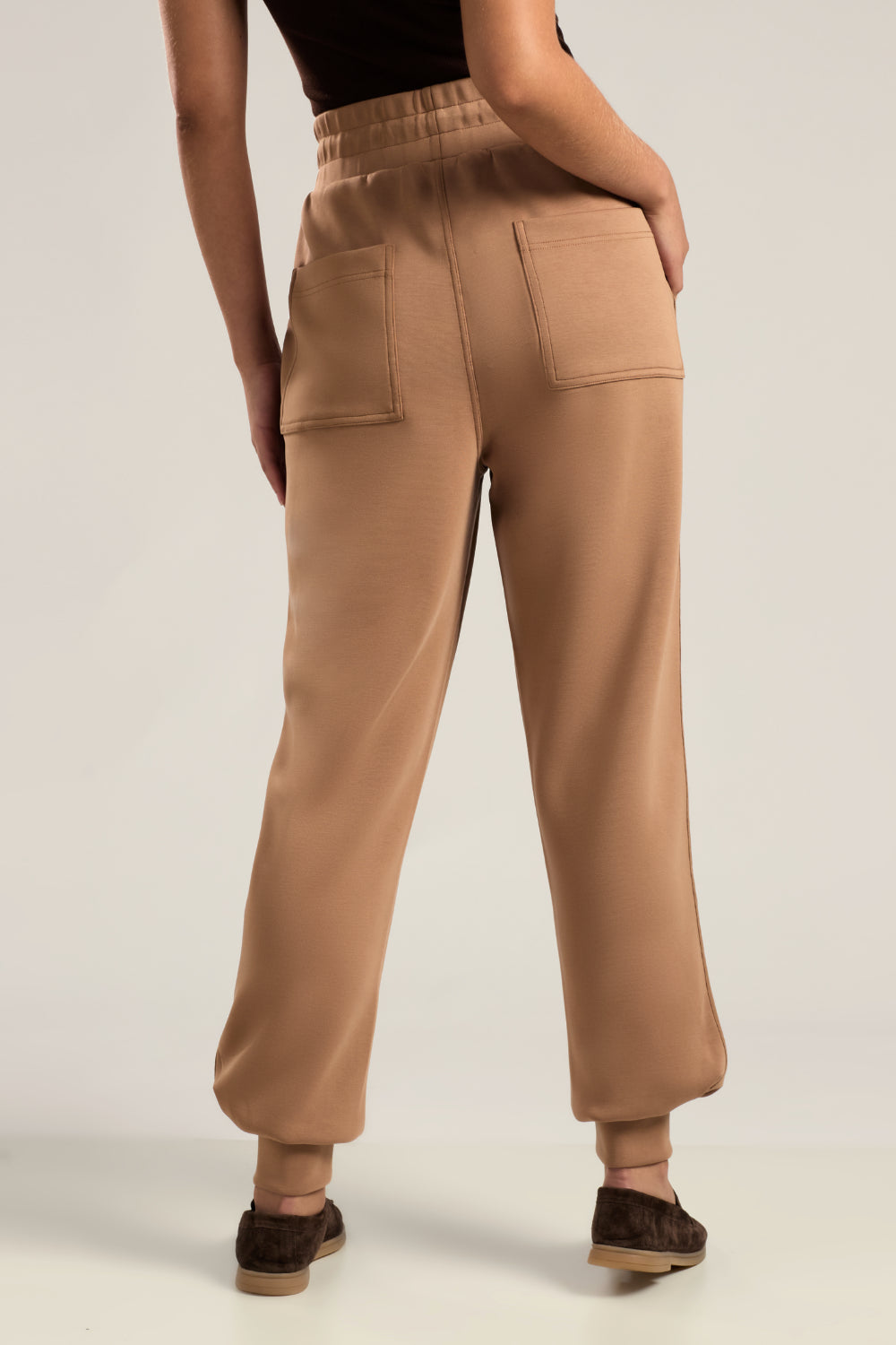 CALÇA NEW JOGGER SCUBA DARK CARAMELO