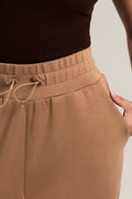 CALÇA NEW JOGGER SCUBA DARK CARAMELO