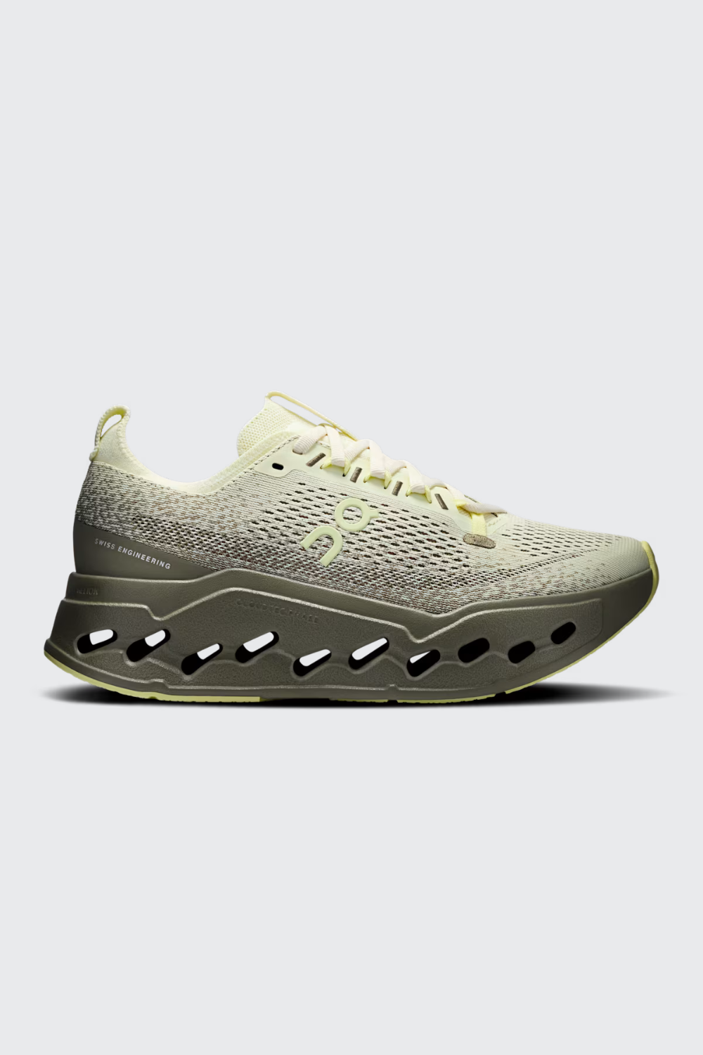 TÊNIS ON RUNNING CLOUDSURFER MAX FEMININO SEEDLING | OLIVE